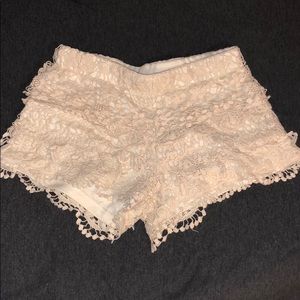 Lace shorts